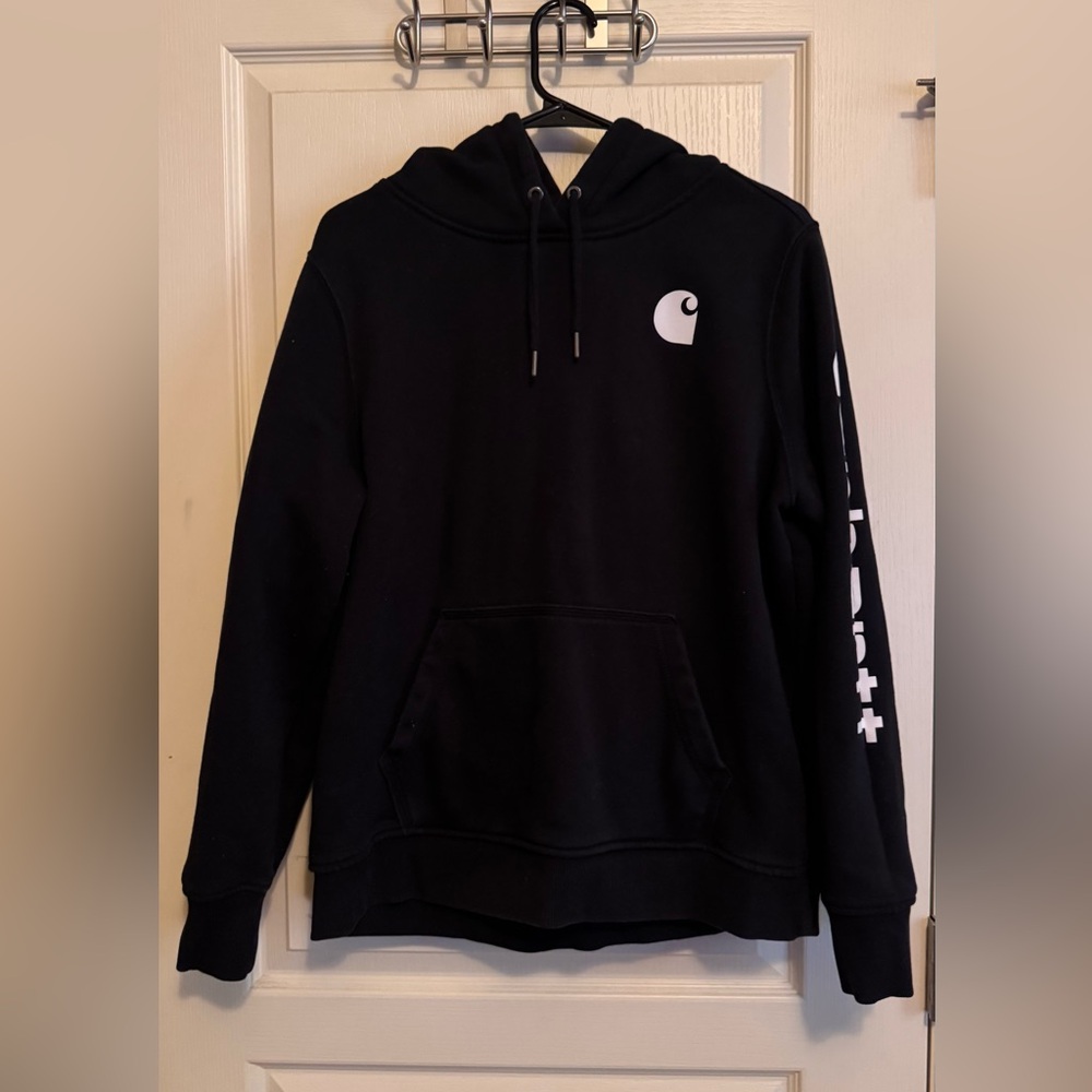 Carhartt Women’s Black Hoodie with Logo